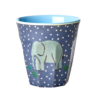 Elephant Print Melamine Cup By Rice DK